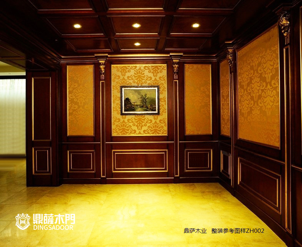 重庆鼎萨木门：整装展示 参考ZH-002
