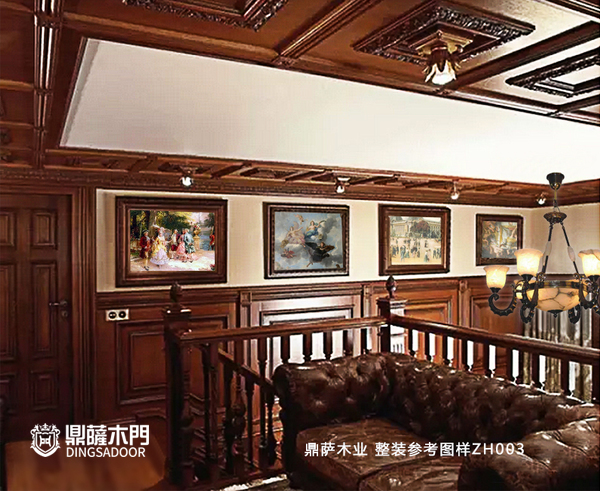 重庆鼎萨木门：整装展示 参考ZH-003