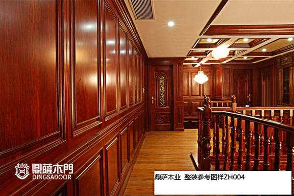 重庆鼎萨木门：整装展示 参考ZH-004