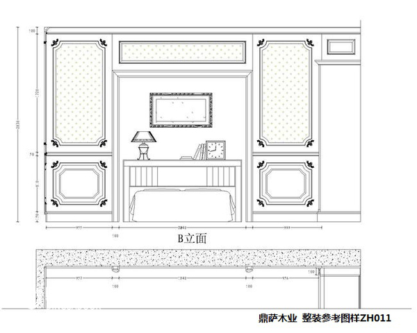 重庆鼎萨木门：整装展示 参考ZH-011