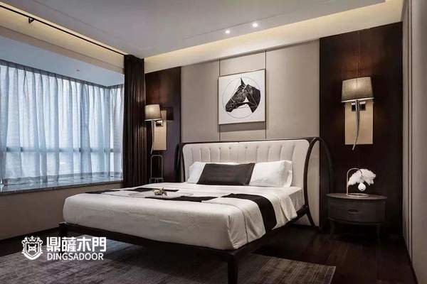 重庆鼎萨木门：轻奢卧室展示