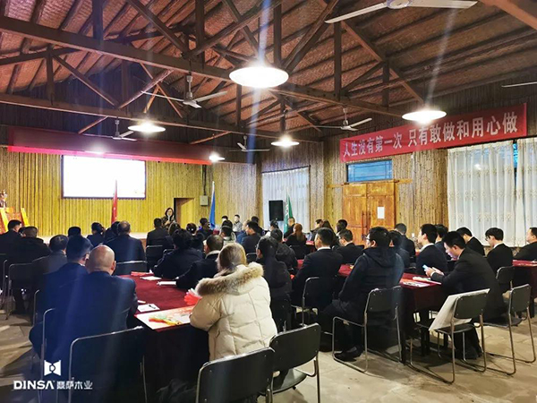 以热血，铸斗志！鼎萨木业拓展培训圆满结束！