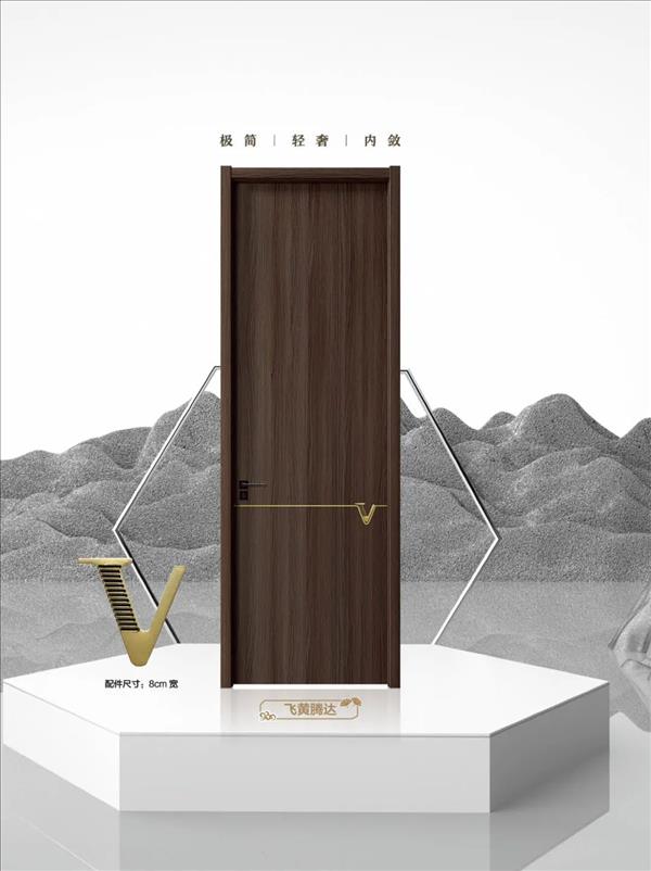 重庆鼎萨木门：国潮木门场景图展示　飞黄腾达